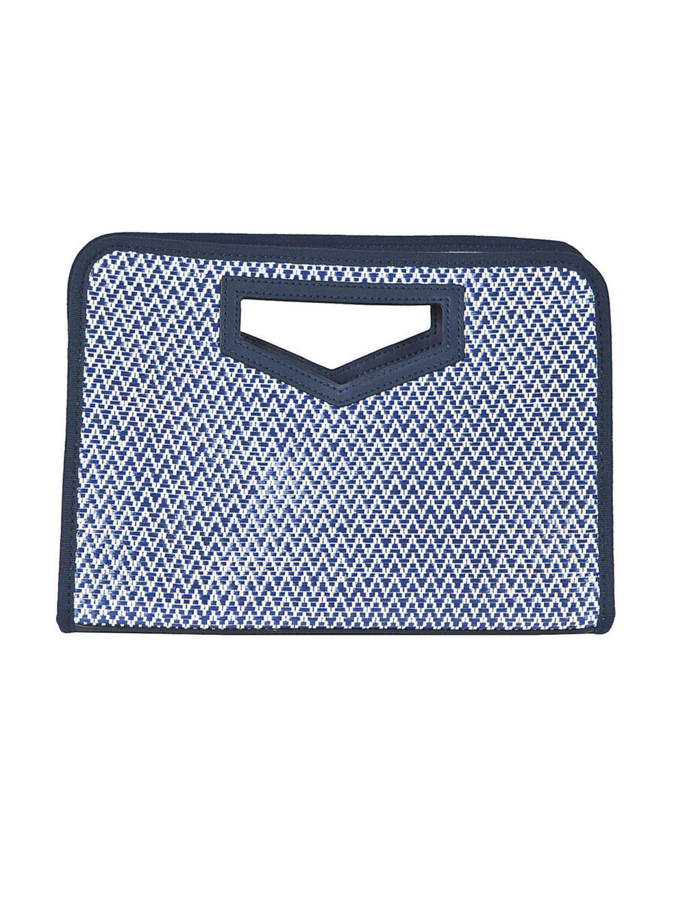 RARE VNT Marc by Marc Jacobs Isle de Sea Blue Clutch Blue Preppy Coastal